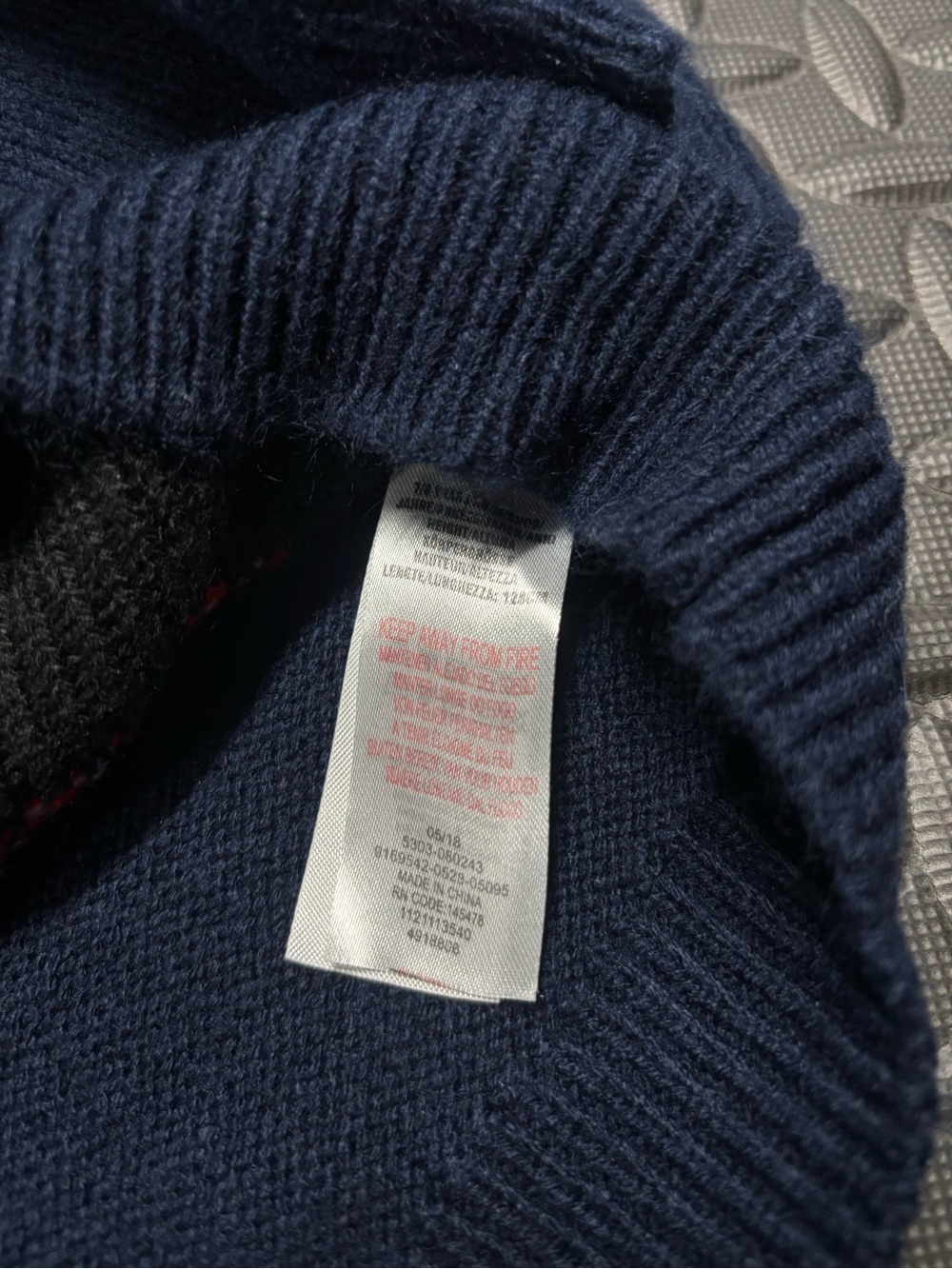 Primark Kids Christmas Sweater Navy Graphic Tree Skateboard Holiday - Picture 7 of 8